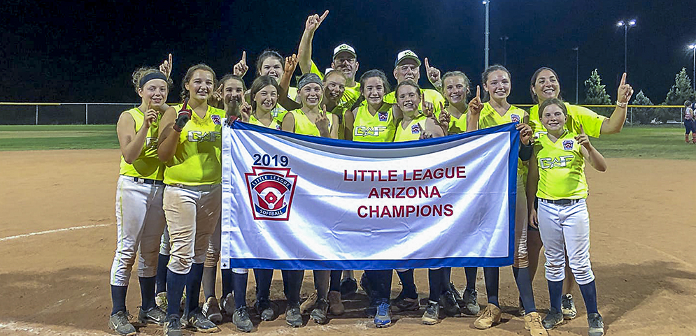 2019 Arizona State Little League (Majors) Girls Softball Champions