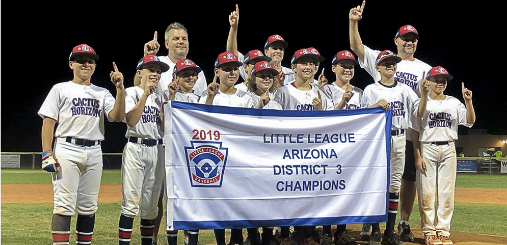 2019 Arizona District 3 Little League (Majors) Champions - Cactus/Horizon